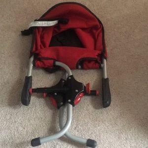 chicco red high chair